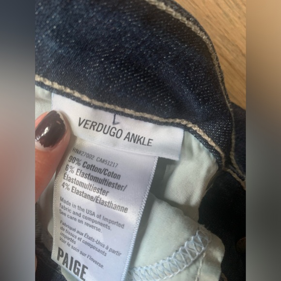 Paige Verdugo Ankle jeans size 29 - Picture 6 of 7